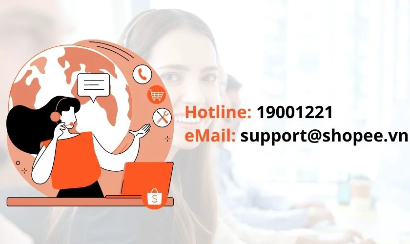 Khiếu nại với hệ thống chăm sóc khách hàng Shopee