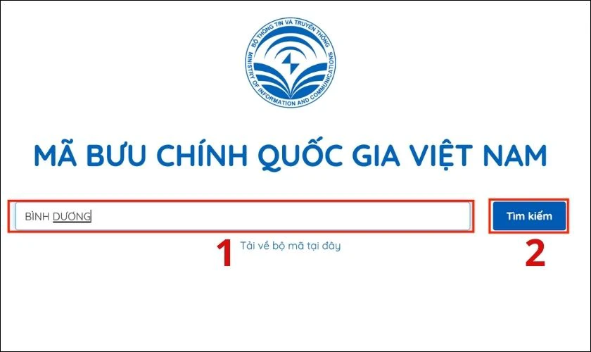 mã bưu chính