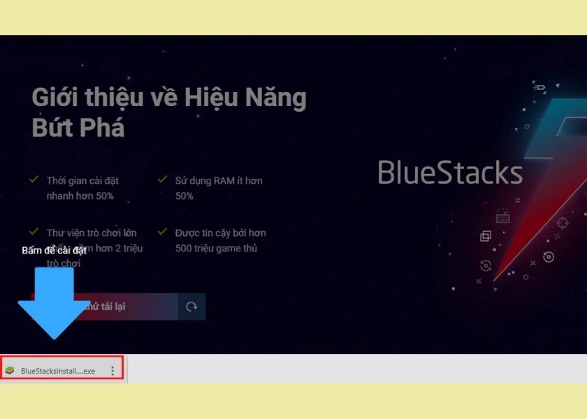 c&aacute;ch tải cho m&aacute;y t&iacute;nh với Bluestacks