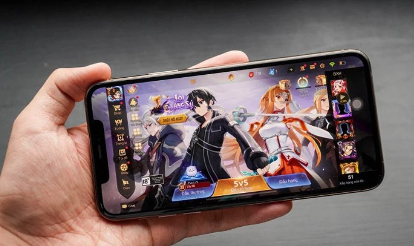 chơi game trên iphone x và xs có tốt