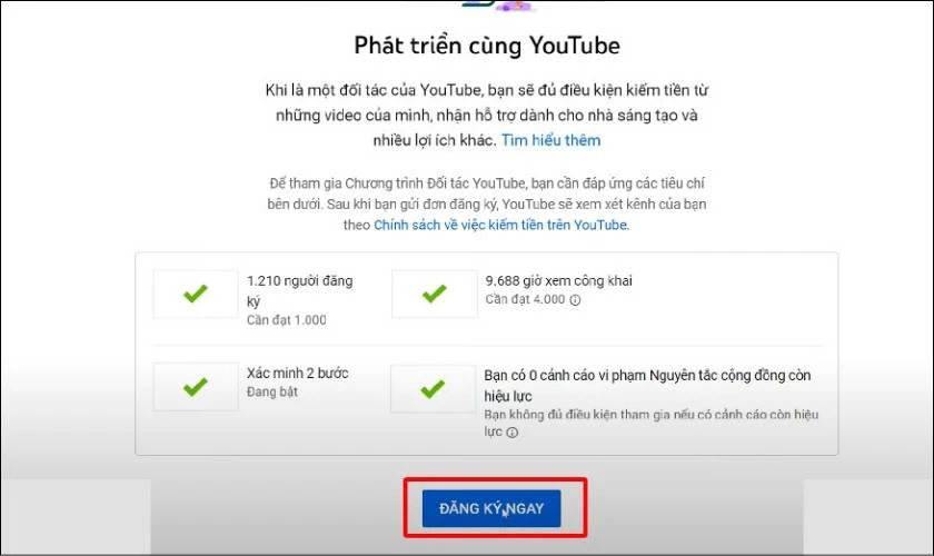 đăng k&yacute; t&agrave;i khoản adsense để kiếm tiền từ youtube