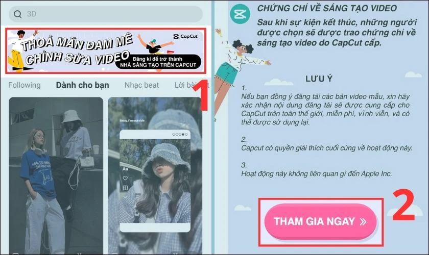 c&aacute;ch tạo c&ocirc;ng thức cho video capcut của bạn