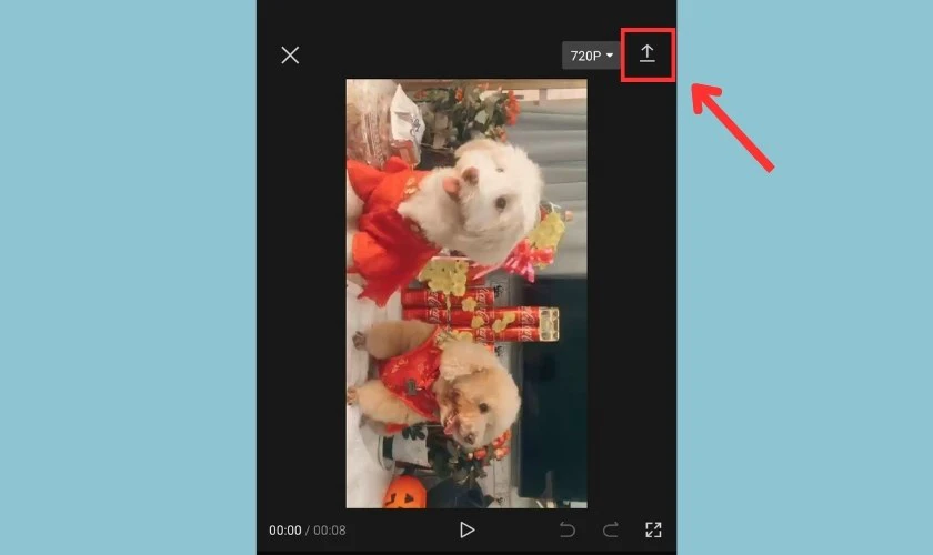 lưu video đ&atilde; chỉnh sửa về m&aacute;y