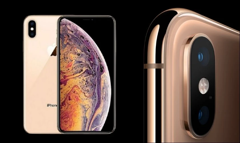 c&aacute;ch test camera iphone xs max cũ v&agrave; mới