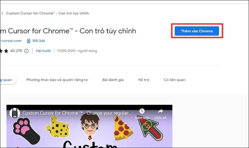 custom con trỏ chuột m&aacute;y t&iacute;nh
