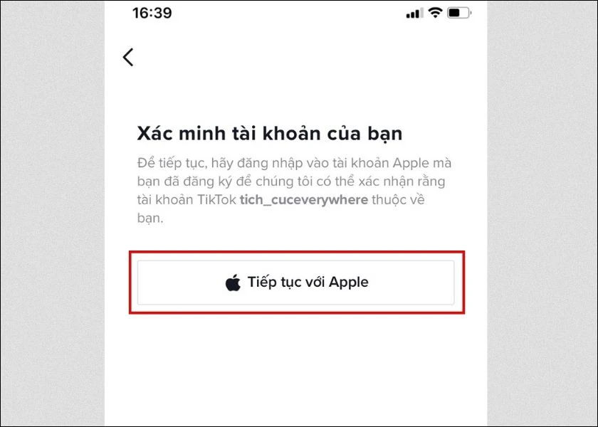 kh&ocirc;i phục lại t&agrave;i khoản tiktok đ&atilde; x&oacute;a