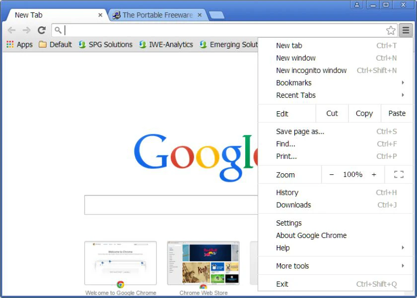 google chrome portable l&agrave; g&igrave;