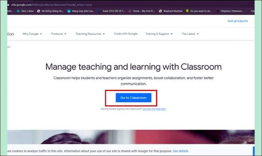 đăng nhập google classroom như thế n&agrave;o