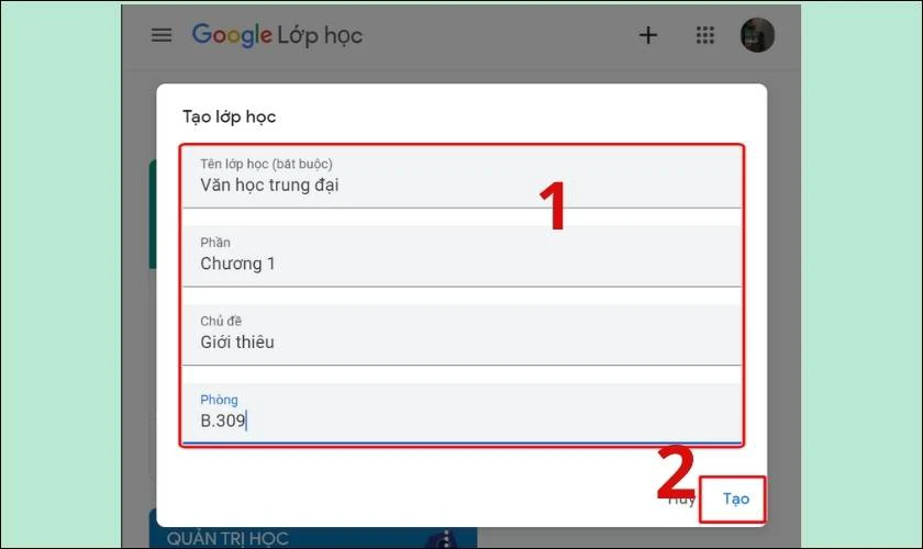 hướng dẫn c&aacute;ch sử dụng google classroom