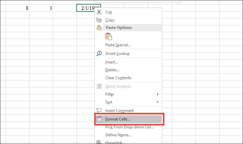 lỗi định dạng khi d&ugrave;ng ph&eacute;p t&iacute;nh division excel