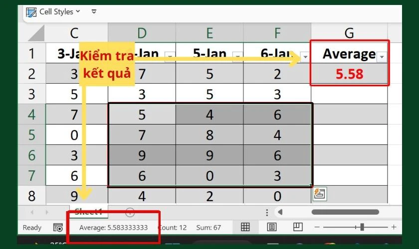 c&aacute;ch kiểm tra kết quả