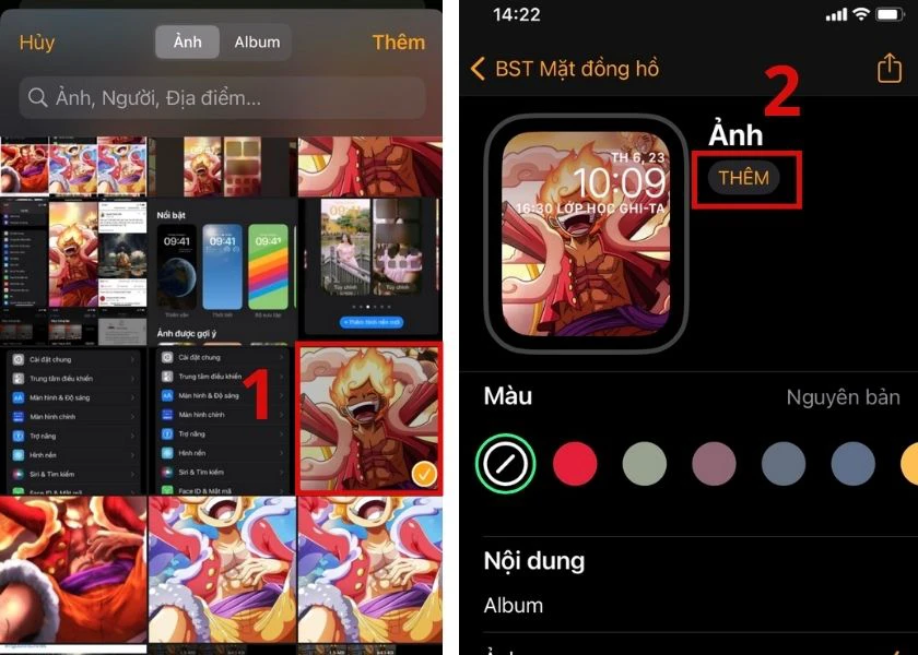 c&aacute;ch thay đổi h&igrave;nh nền cho apple watch