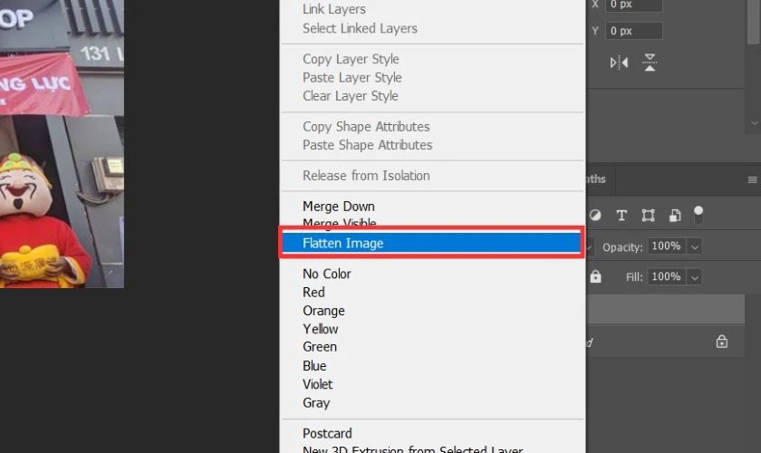 Chỉnh sửa ảnh bị mờ trên Photoshop