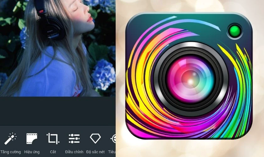 Tăng độ sắc n&eacute;t bằng Photo editor pro