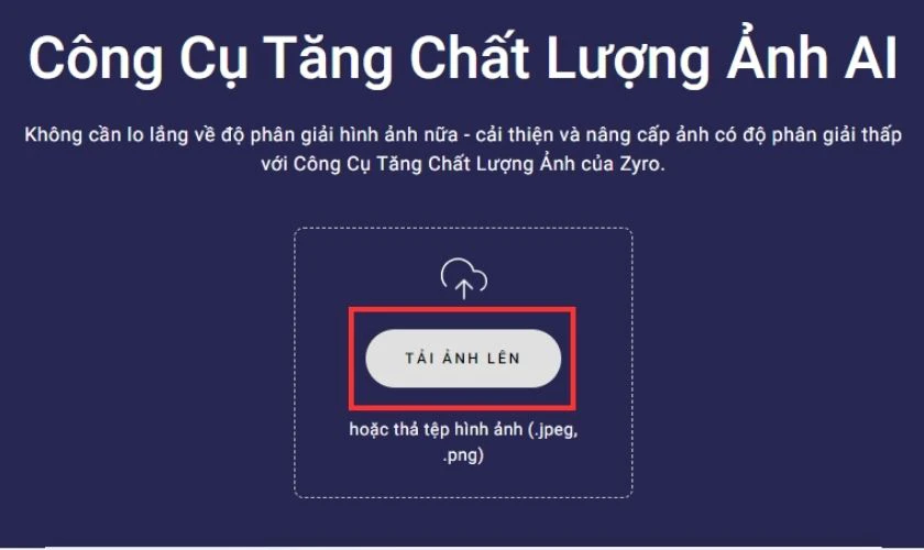 Cách làm rõ ảnh bị mờ