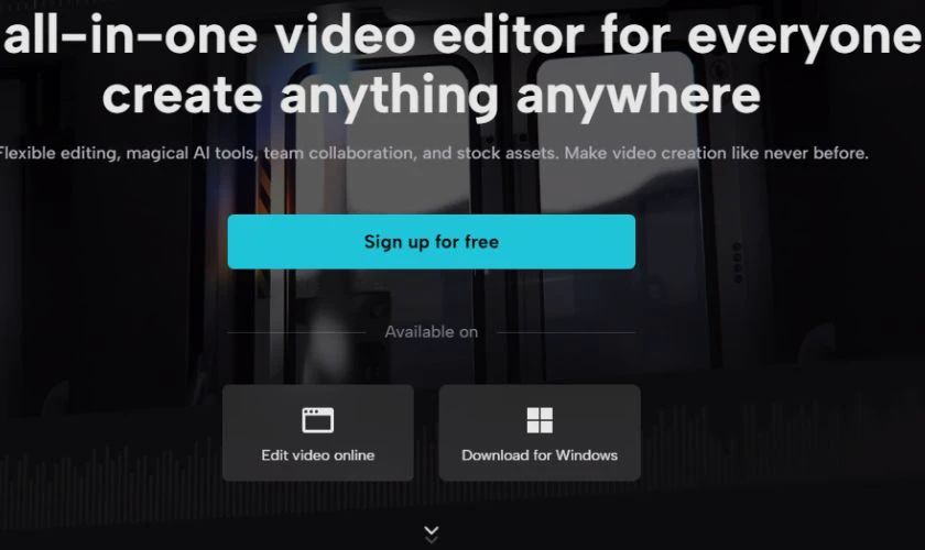 edit video capcut tr&ecirc;n m&aacute;y t&iacute;nh