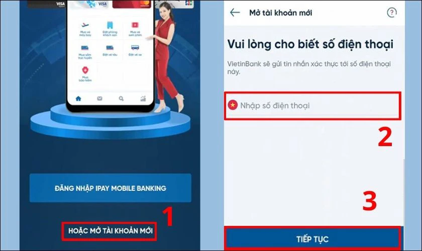 cách đăng ký làm thẻ vietinbank online