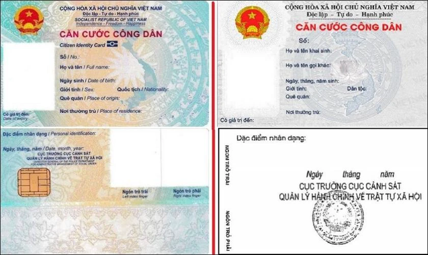 m&atilde; số định danh tr&ecirc;n căn cước c&ocirc;ng d&acirc;n gắn chip