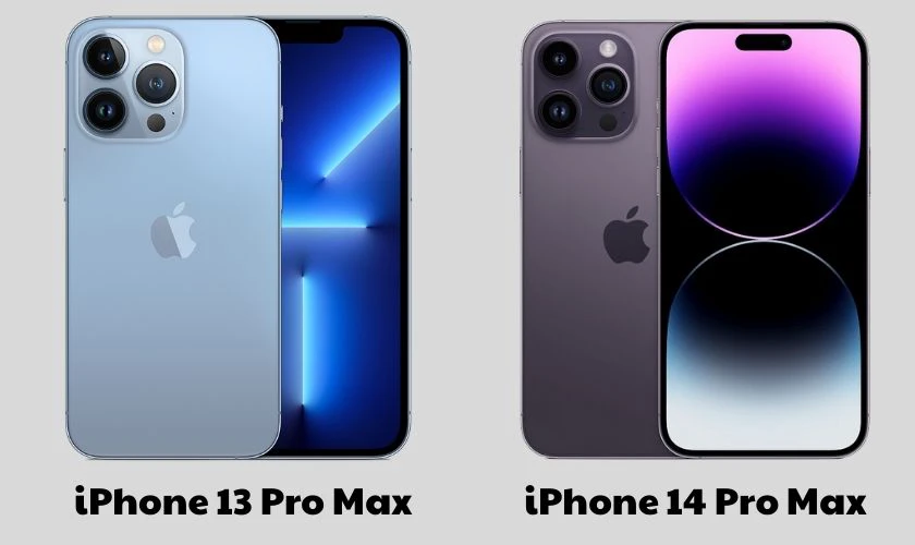 màu đặc trưng của iphone 13 pro max và 14 pro max