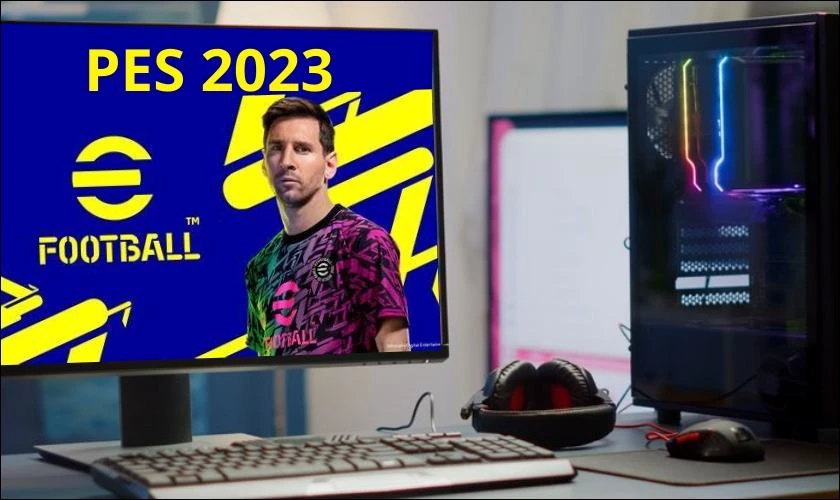 cấu h&igrave;nh chơi pes 2023