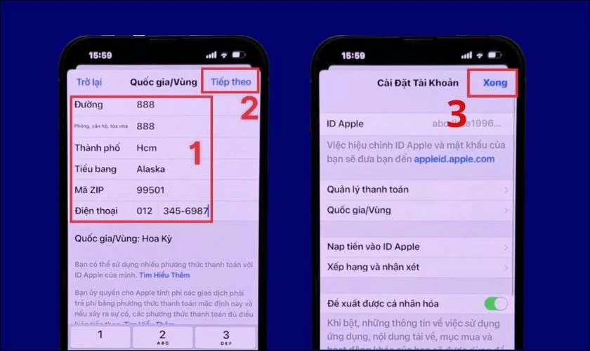 nhập c&aacute;c th&ocirc;ng tin để chuyển quốc gia