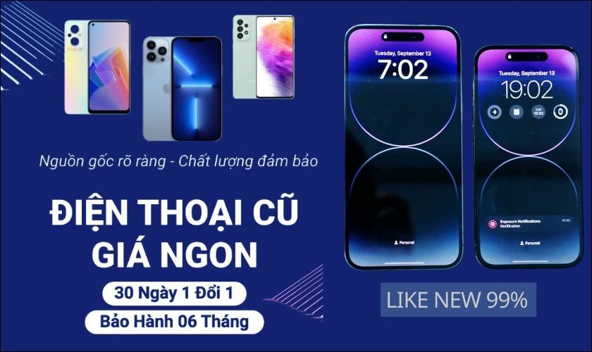 top điện thoại cũ đáng mua nhất 2023