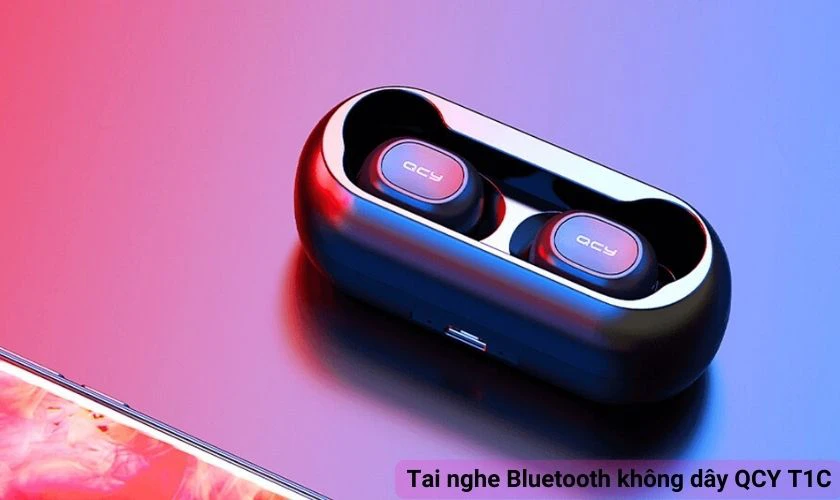 QCY T1C thuộc headphone bluetooth dưới 300k