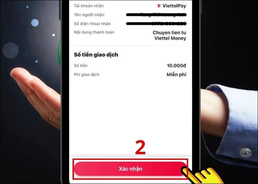 v&iacute; điện tử viettel chuyển tiền đến số điện thoại si&ecirc;u nhanh