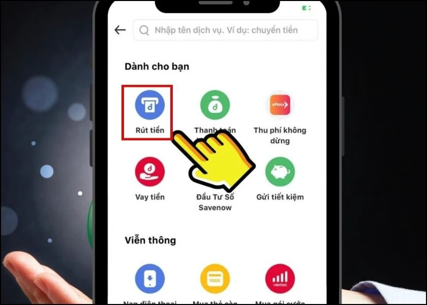 c&aacute;ch r&uacute;t tiền tại c&acirc;y atm tr&ecirc;n v&iacute; điện tử h&agrave;ng đầu việt nam