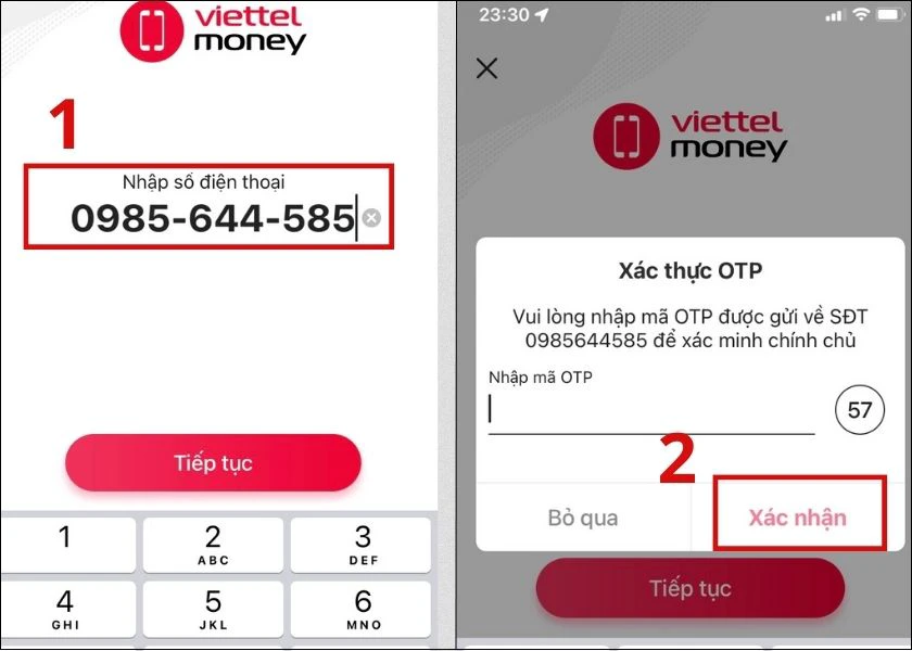 c&aacute;ch đăng k&iacute; app viettel money dễ d&agrave;ng