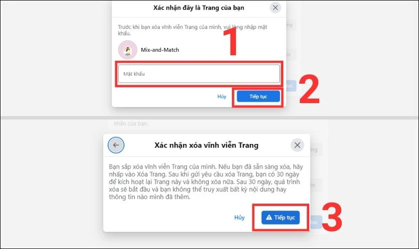 xo&aacute; vĩnh viễn trang page bằng m&aacute;y t&iacute;nh