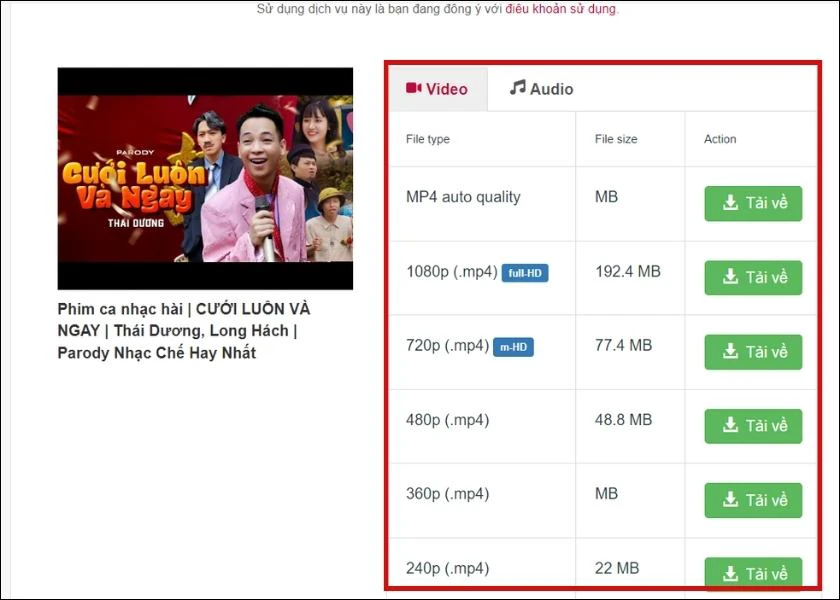 tải nhạc, video từ youtube về m&aacute;y