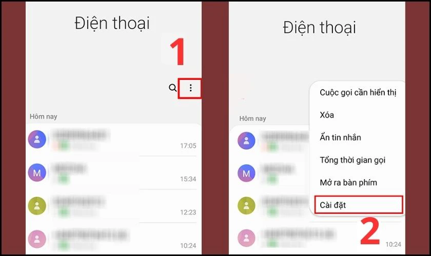 hướng dẫn chặn số điện thoại không xác định