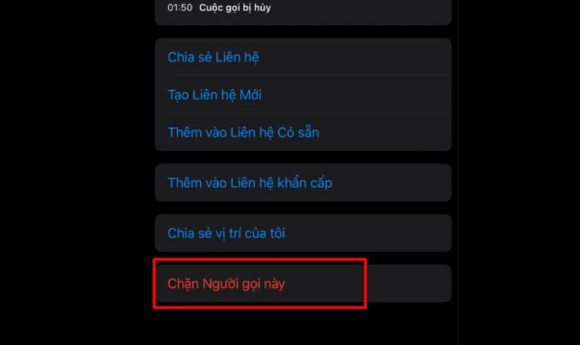 chặn số lạ lừa đảo
