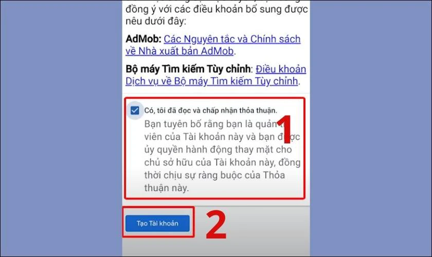 c&aacute;ch tạo t&agrave;i khoản thanh to&aacute;n youtube 