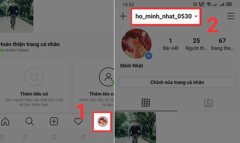 get link instagram c&aacute; nh&acirc;n