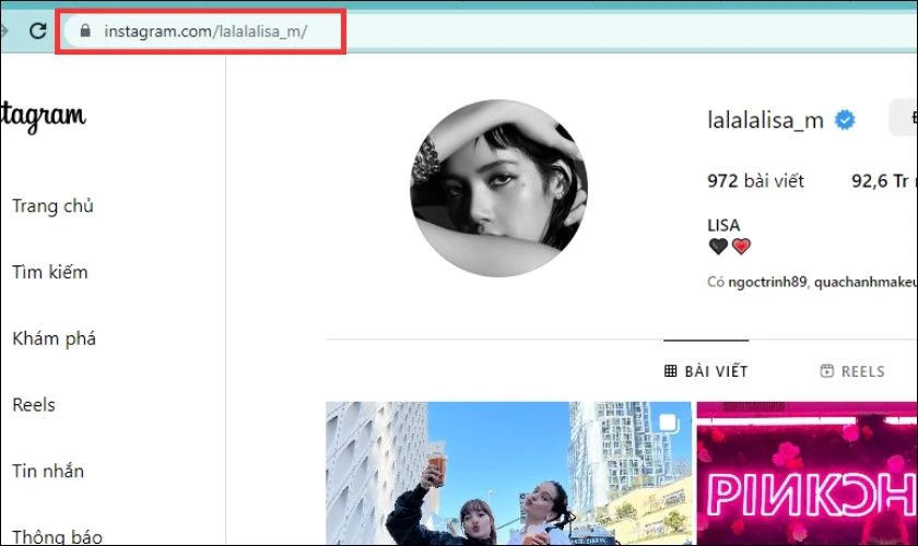 c&aacute;ch lấy link instagarm tr&ecirc;n m&aacute;y t&iacute;nh