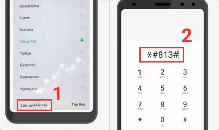 cách unlock oppo bằng emergency call