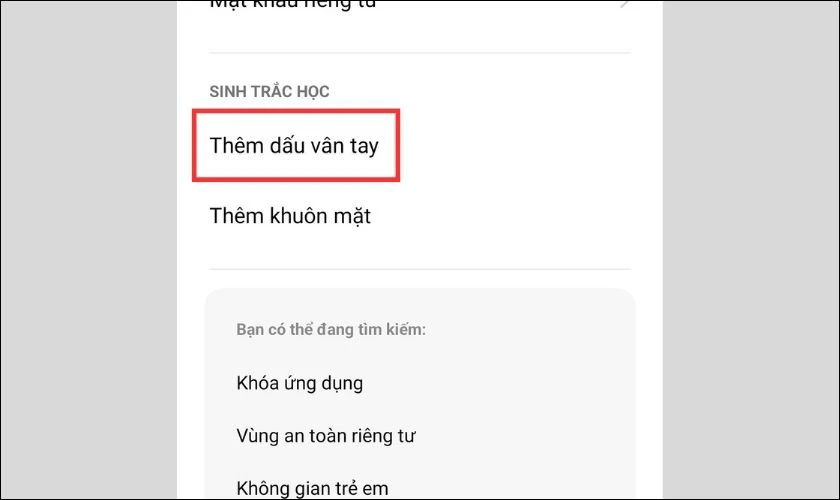 cách mở khóa vân tay oppo
