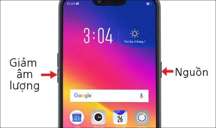 cách phá mật khẩu oppo bằng hard reset
