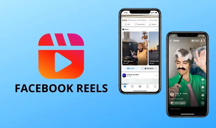 dạng video đăng l&ecirc;n facebook reels