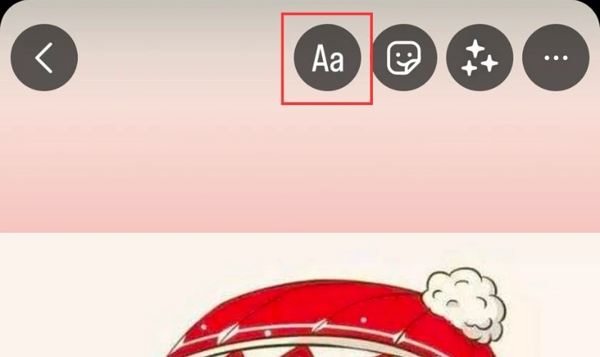 thay kiểu text đăng story instagram