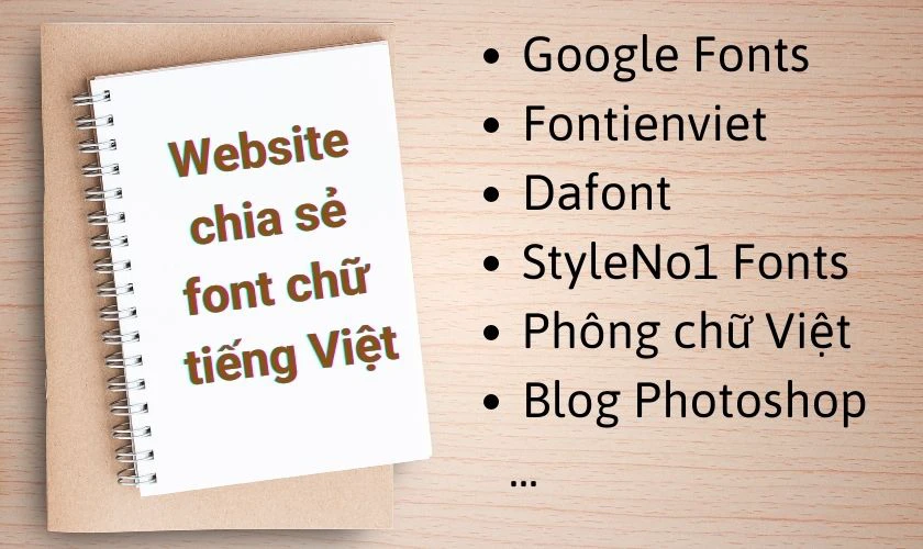website chia sẻ font chữ tiếng việt đẹp cho photoshop