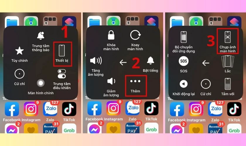 bật haptic touch cap màn hình điện thoại iphone