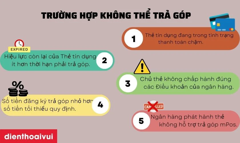 Trường hợp kh&ocirc;ng thể đăng k&yacute; trả g&oacute;p