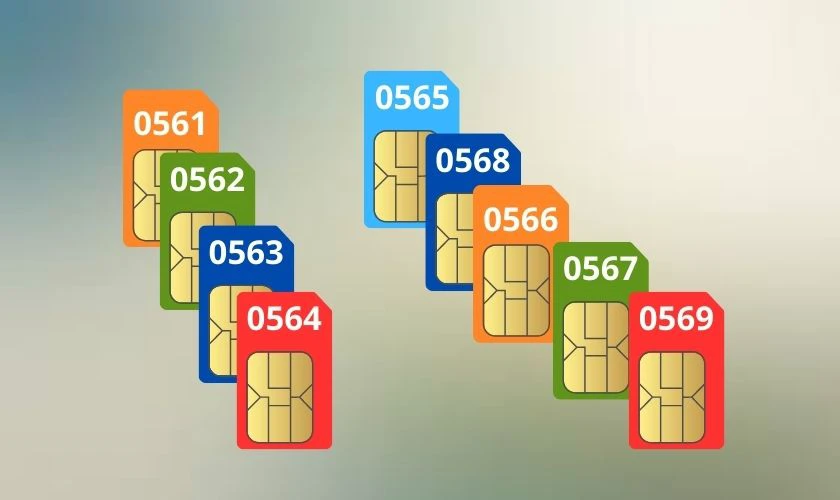 một v&agrave;i sim 056 số đẹp 