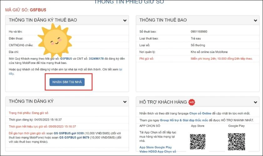 đăng k&yacute; nhận sim mạng 079 tại nh&agrave;