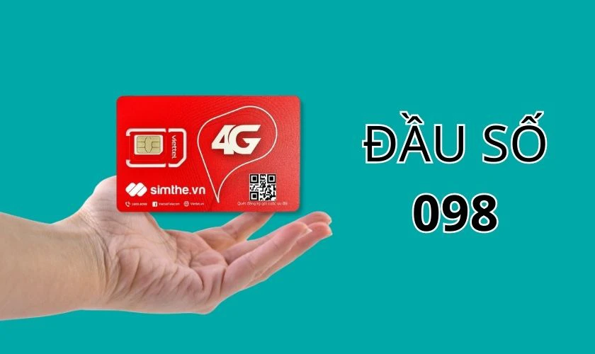 Đầu số 098 đổi th&agrave;nh g&igrave;? 