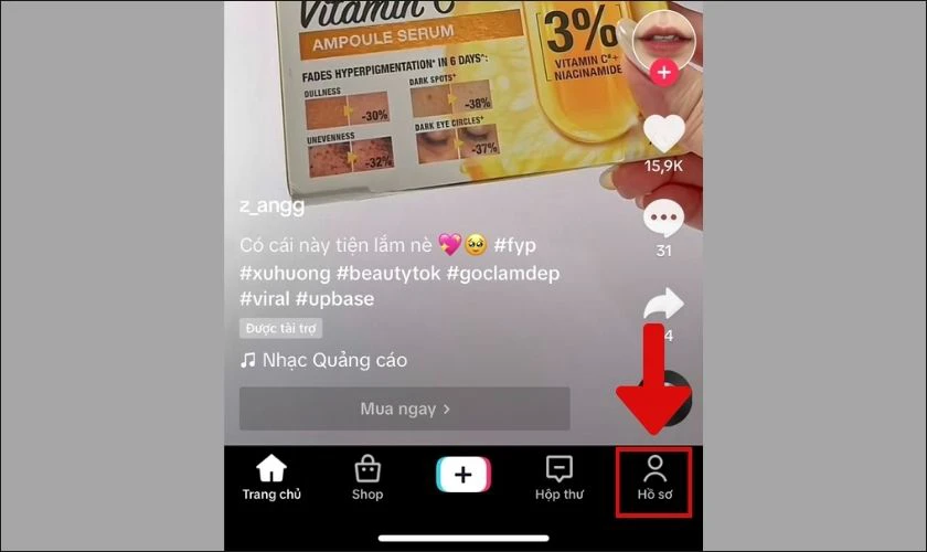 hướng dẫn c&aacute;ch xem lại video đ&atilde; th&iacute;ch tr&ecirc;n tiktok