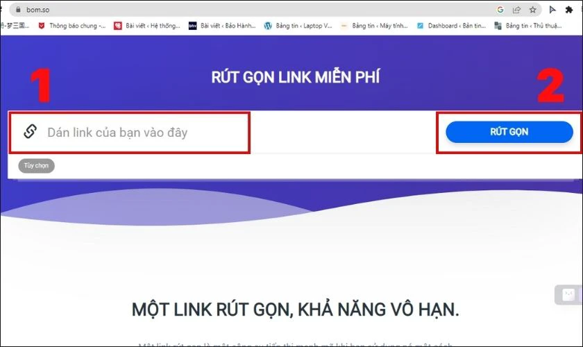 mẹo r&uacute;t gọn đường link trang c&aacute; nh&acirc;n facebook 